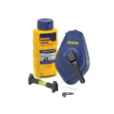 Image of IRWIN STRAIT LINE Chalk Line, &amp; Level Set STL64494LP