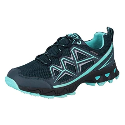 Image of Brütting Unisex Power Low Rise Hiking Boots, Blue (Marine/Türkis Marine/Türkis), 6 UK