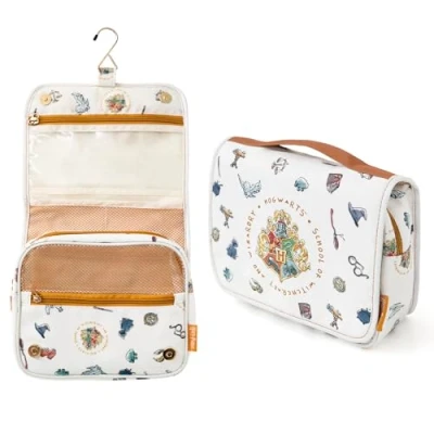 Image of Grupo Erik Harry Potter Hanging Travel Toiletry Bag with Hook, 100% Waterproof Bag, Makeup Cosmetic Gifts