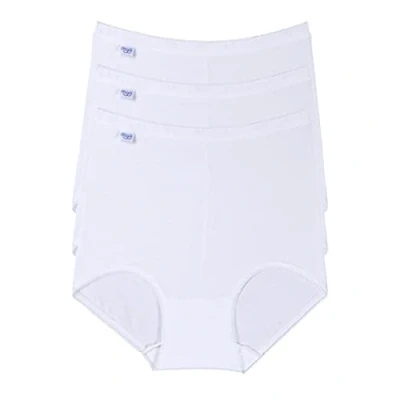 Image of 3 Pack White Basic Maxi Briefs Ladies 24 Sloggi