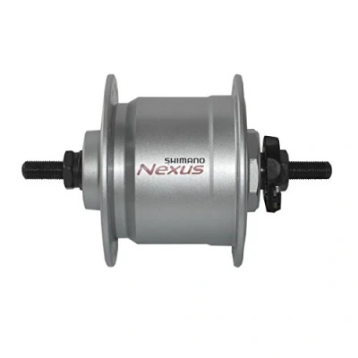 Image of SHIMANO Unisex Adult DHC3000 Hub Dynamo, Silver, One Size