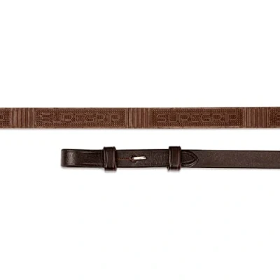 Image of Shires Aviemore Nylon Insert Rubber Grip Reins Havana 48&#039;&#039; x 5/8&#039;&#039;
