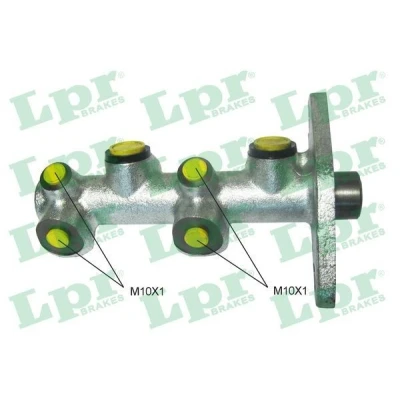 Image of P06646 Master Cylinder LPR 1262 20,64mm Cast Iron 10 X 1 (4) FORD: FIESTA 3