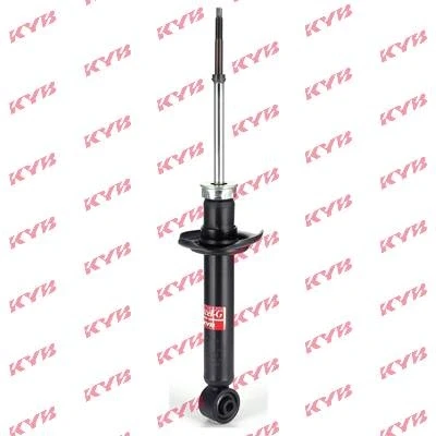Image of 4853080008, 56210BU000, 56210BU025 Shock absorber KYB Excel G 341283 Rear Axle Gas Pressure Twin Tube Spring bearing Damper Top pin, Bottom eye