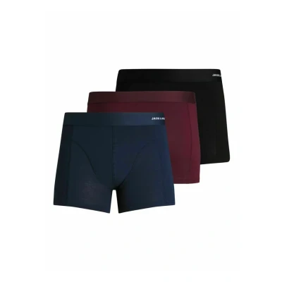 Image of Jack &amp; Jones Jacbasic Trunks 3 PACK Trunks, Men&#039;s, Size: XL, Port royale