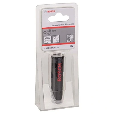 Image of Bosch Professional 1x Diamond Hole Saw for Hard Ceramics (for Stone, Tiles, Ø 19 mm, Accessories Impact Drills)