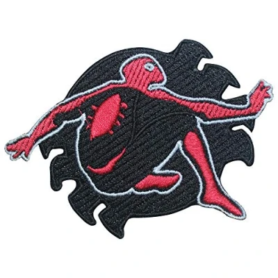 Image of Spider Man Shadow Iron On Patch Sew Embroidered Patch/Badge for Clothes Shirts Jeans etc