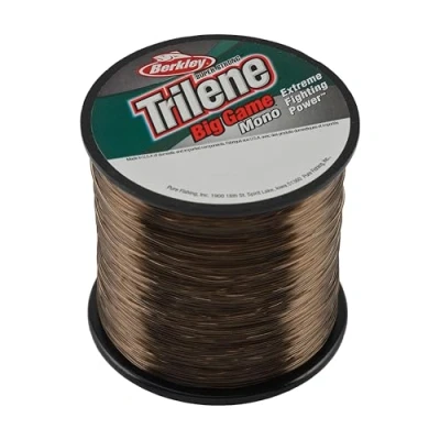 Image of Berkley Trilene® Big Game™, Coastal Brown, 12lb 5.4kg, 1175yd 1074m Monofilament Fishing Line, Suitable for Saltwater and Freshwater Environments