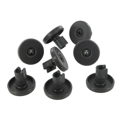 Image of Paxanpax Non Original Zanussi ZDT6255/JLDWW1201/ESL6115/ZSF6128/ZSF6120 Type Lower Basket Wheel, Pack of 8, Grey