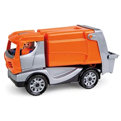 Image of Lena 01623 Truckies, Solid Vehicle Approx. 22 cm, Small Refuse Truck 2 Years of Age, Sturdy Toy for Sandbox, Beach and Children&#039;s Room