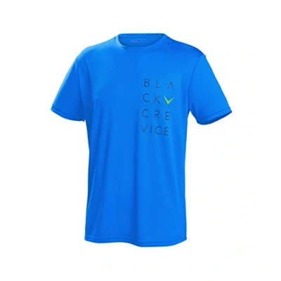 Image of Black Crevice men&#039;s T shirt function, blue2, XL