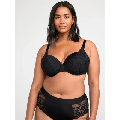 Image of Lindex Dahlia IRIS Underwired bra, Women&#039;s, Size: 40DD, Black