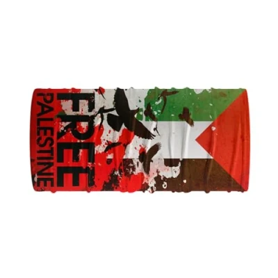 Image of NYCEMAKEUP Ski Neck Gaiter Face Mask Warmer For Men &amp; Womens Keffiyeh Palestine Scarf Bandana Palestinian Balaclava Cold Weather Wind Resistant