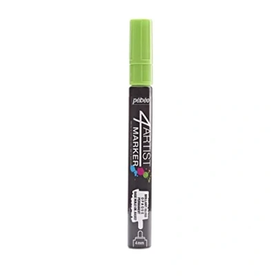 Image of Pebeo 4 Artist Markers, Metal, Light Green, 0.15 x 1.41 cm