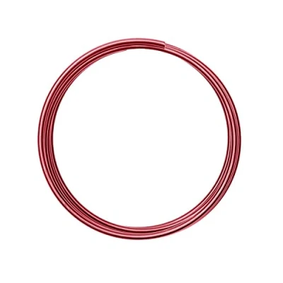 Image of Vaessen Creative Aluminium wire 4mm 2m oxblood,
