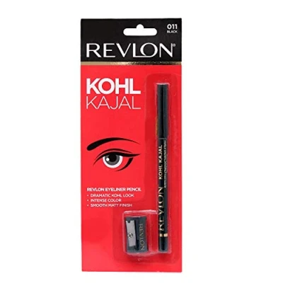 Image of Revlon Kohl Kajal Eye Liner Pencil Black, 1.14g