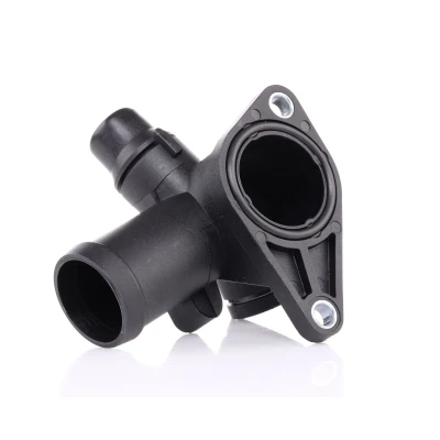 Image of MFL0059 Coolant Flange MEYLE 100 226 0012 Plastic Rear with seal ORIGINAL Quality AUDI: A4 B6 Avant, B7 Saloon, Avant