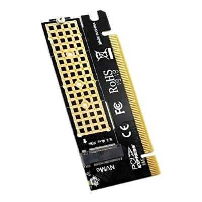 Image of xbiez Nvme To Pcie Adapter Card M.2 X16 M Key Hard Drive Converter Reader Expansion Replace Extender