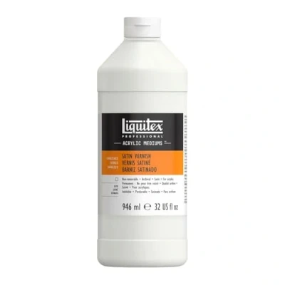 Image of Liquitex Acrylic Professional Varnish, Satin, 946 ml