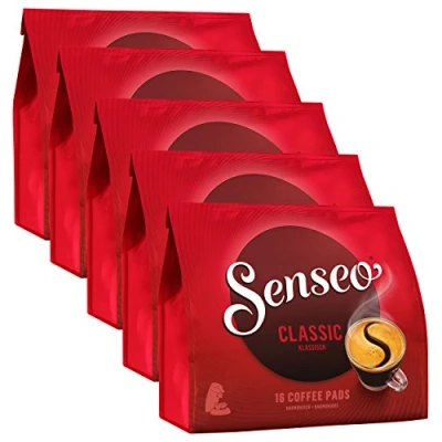 Image of Senseo Classic Roast, Pack of 5, 5 x 16 Coffee Pods