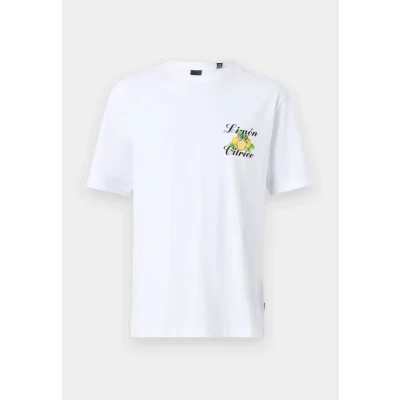 Image of Only &amp; Sons Onskeane TEE Print Tshirt, Men&#039;s, Size: XS, Bright white