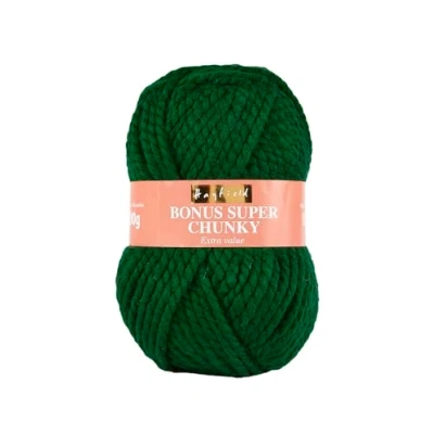 Image of Hayfield Bonus Super Chunky, Bottle Green (839), 100g by Sirdar