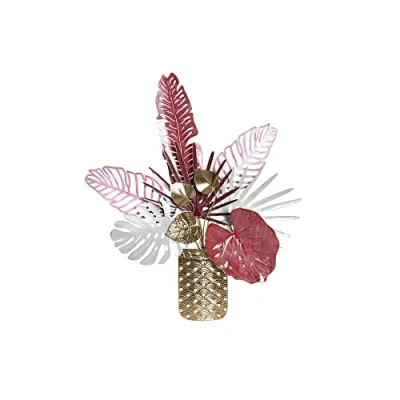 Image of DKD Home Decor Wall Metal Flowers (66 x 13 74 cm) (Reference: S3018953)
