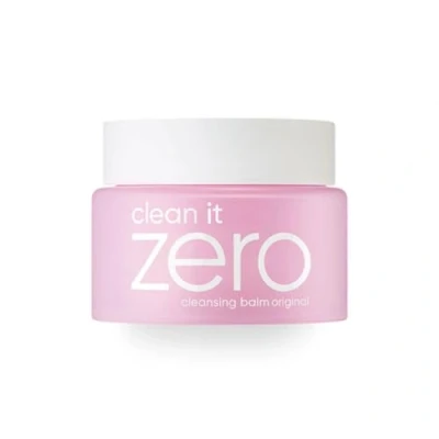 Image of BANILA CO Clean it Zero Original Cleansing Balm Korean Makeup Remover, Hydrating Facial Cleanser Wash for All Skin Types Vegan Made with Acerola Berry &amp; Vitamin C (100ml / 3.38 fl. oz)