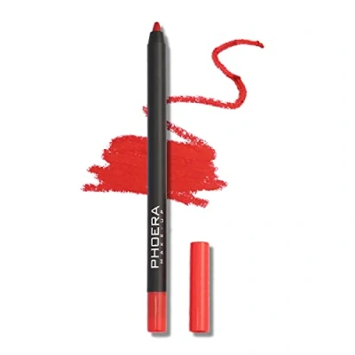 Image of AQUAPURITY PHOERA MATTE SUPER SMOOTH Pigmented Lip Liner Long lasting Smudge proof Pencil Waterproof Makeup Contour Lipliner (006 Beau)