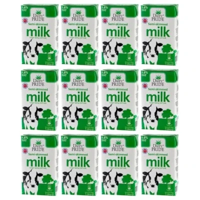 Image of Dairy Pride 1ltr Semi Skimmed UHT Milk (12)
