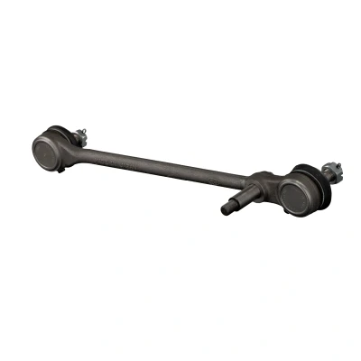Image of 4856010J00, 48560C6005, 48560G9501 Tie Rod FEBI BILSTEIN 42767 Front Axle, Centre with crown nut