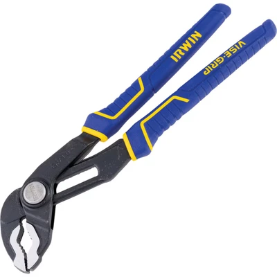 Image of Irwin 10507628 250mm/ 10 inch Blue Groovelock Water Pump Pliers ProTouch Handle
