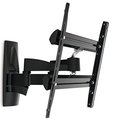 Image of Vogel&#039;s wall 3350 full motion TV bracket for 40 65 inch TVs, max. 99 lbs (45 kg), swivels up to 120º, tiltable, mount, VESA 600x400, Universal compatibility, Black