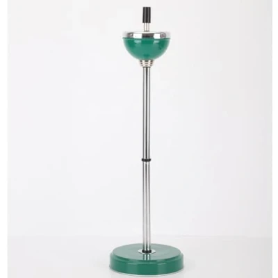 Image of Indoor Outdoor Floor Standing Ashtray, Ashtray for Cigarettes, Stand Up Smart Cigarettes Hinged Lid Cigar Self Cleaning(Green)