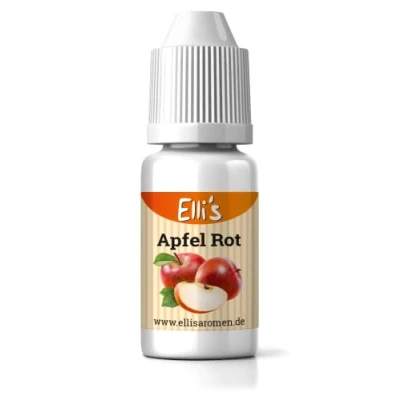 Image of Ellis Flavours Apple Red Natural Food Flavour For &amp; Drinks 10 ml