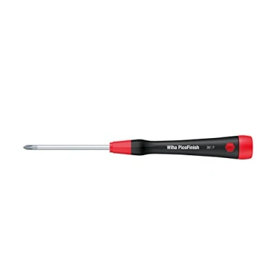 Image of Wiha 26133 Phillips Screwdriver With Soft Picofinish Precision Handle, #00 X 60mm