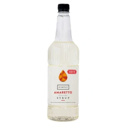 Image of Simply Sugar Free Amaretto Syrup 1 Litre