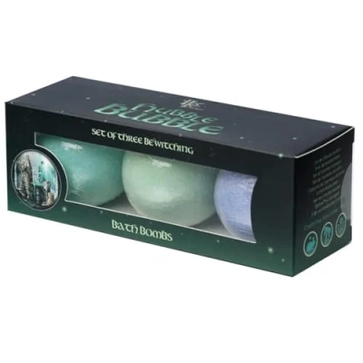 Image of Puckator Vegan Set of 3 Lisa Parker Hubble Bubble Cat &amp; Kittens Bath Bombs