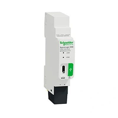 Image of Schneider Electric SpaceLogic KNX USB Secure Interface DIN Rail MTN6502 0101