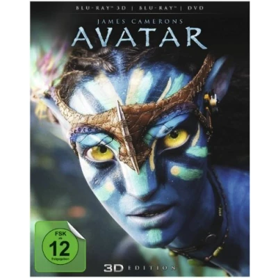 Image of AVATAR (3D &amp; 2D BLU RAY DVD)