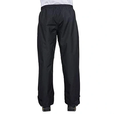 Image of Trespass Men&#039;s Toliland Waterproof Trousers, Black, XXL UK