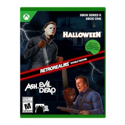 Image of Halloween and Ash vs Evil Dead RetroRealms Double Feature Xbox Series X