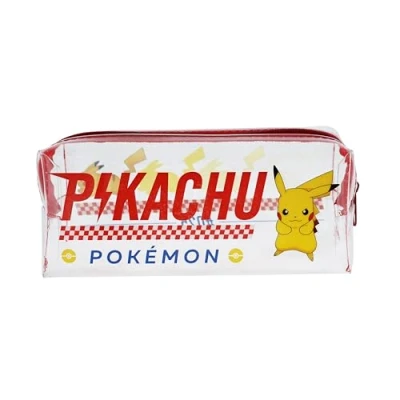 Image of Blueprint Collections Pokemon Pencil Case Bag Pen Pikachu School Supplies Small Stationery