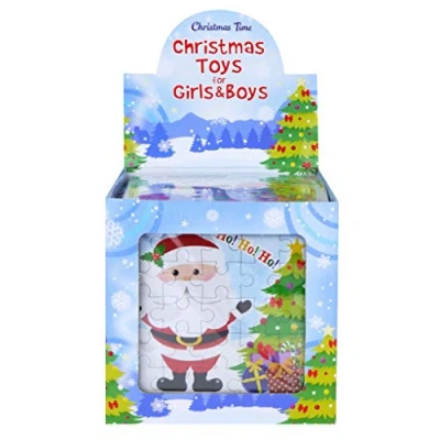 Image of Henbrandt 108 x Christmas 25 Piece Mini Jigsaw Puzzles Boys Girl Unisex Party Bag Fillers Wholesale Bulk Buy
