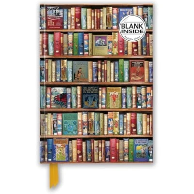 Image of Bodleian Libraries: Hobbies &amp; Pastimes Bookshelves (Foiled Blank Journal) (Flame Tree Notebooks)