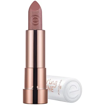 Image of essence Caring Shine Vegan Collagen Lipstick, no. 203 My Advice, Nude, Nourishing, Shiny, Vegan, complies with Our Clean Beauty Standard, Alcohol Free (3.5 g)