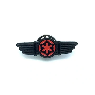 Image of Patch Nation Tie Fighter Pilot Wings Cosplay Metal Pin Badge
