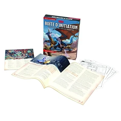Image of Dungeons &amp; Dragons Starter Box: Les de l&#039;Île aux Tempêtes (French Version)