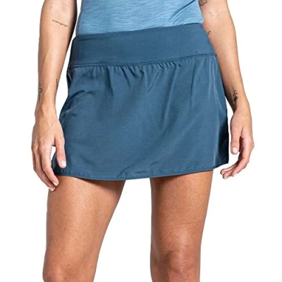 Image of Dare2b Women&#039;s Kinetic Skort Pants, Orion Grey Marl, 14