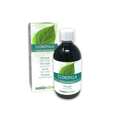 Image of Chlorophyll Naturalma Alcohol Free Liquid 500 ml Food Supplement Vegan and 100% Natural